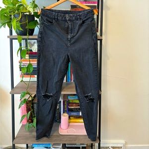 AE Next Level Stretch Skinny Jeans with Distressed Detail